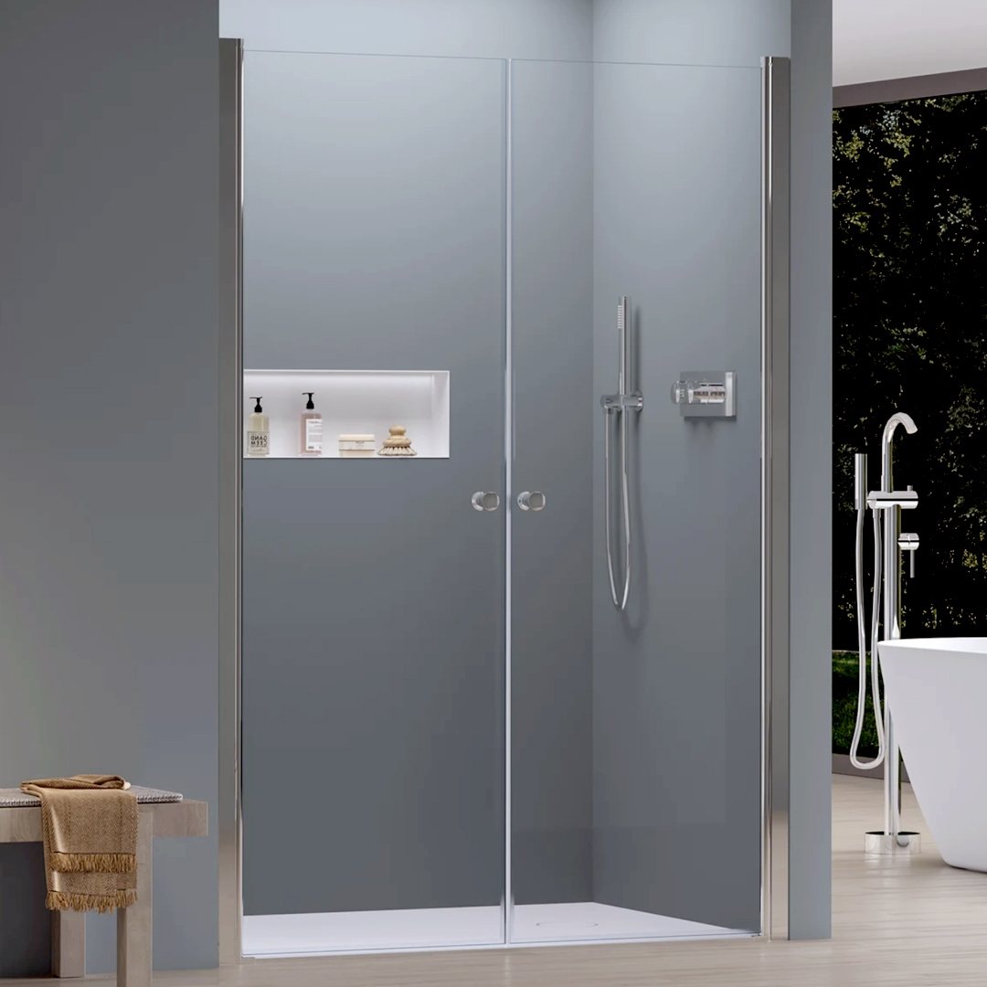 Pivot Bar Kapısı — Pivot Bar Kapısı 2 Açılır Kapı Duşakabin